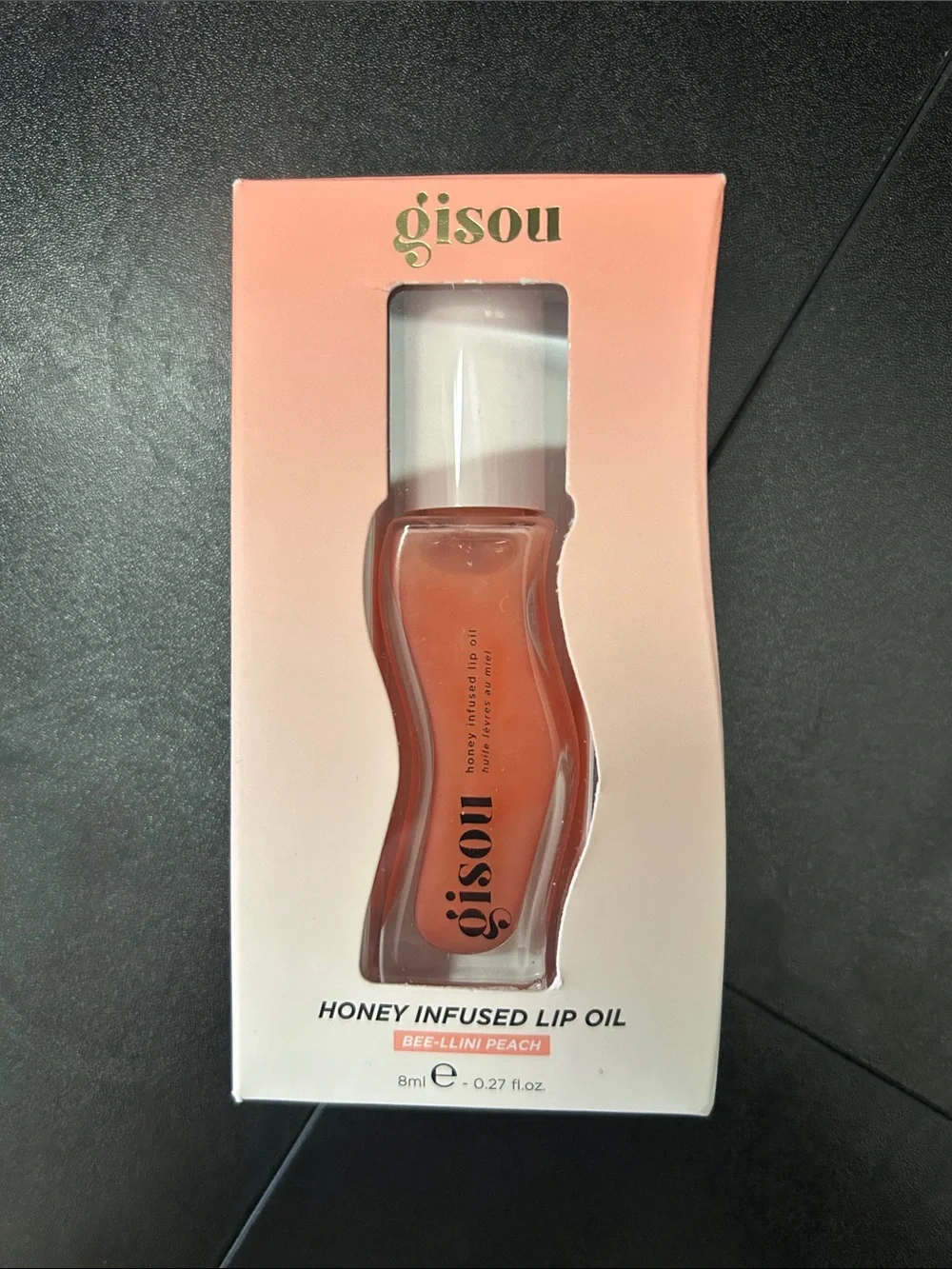 Gisou Honey-Infused Lip Oil - Bee-llini peach